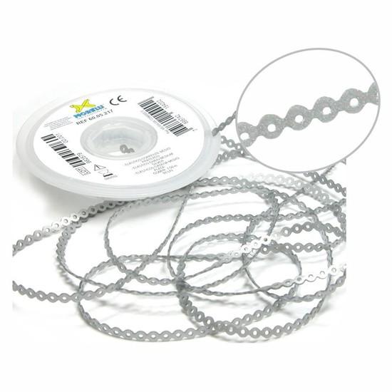 Elástico Corrente Médio - Cinza - Morelli