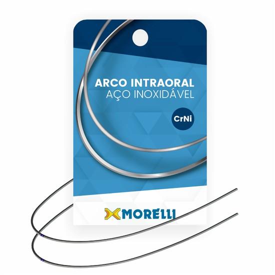 Arco Intraoral Aço Superior CrNi Redondo 014 – Morelli