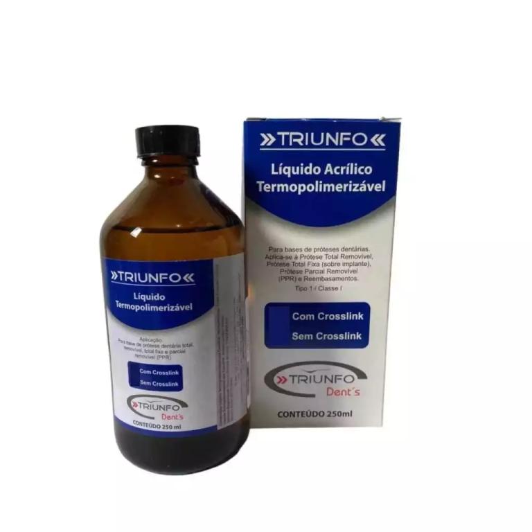 Líquido Termopolimerizável Sem Croslink 250ml - Triunfo