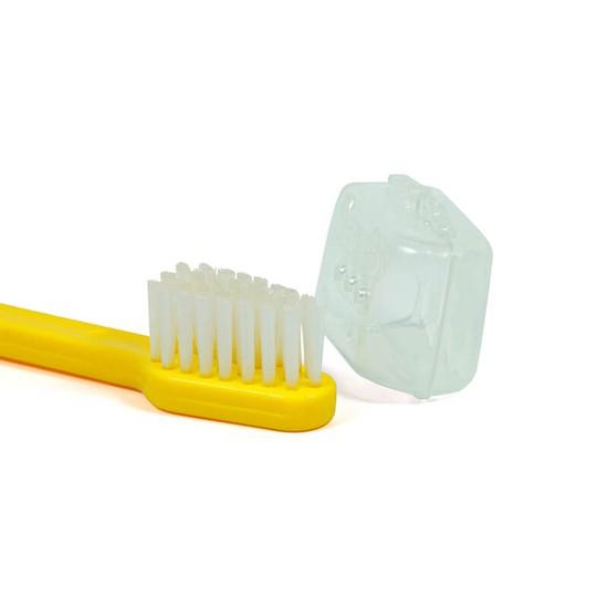 Escova Dental Infantil Macia Com Protetores De Cerdas - Medfio