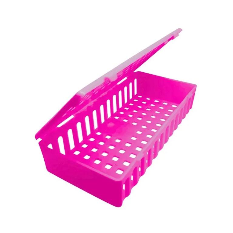 Estojo Esterilização Instrumentos Sterilys Grande Pink - Lysanda