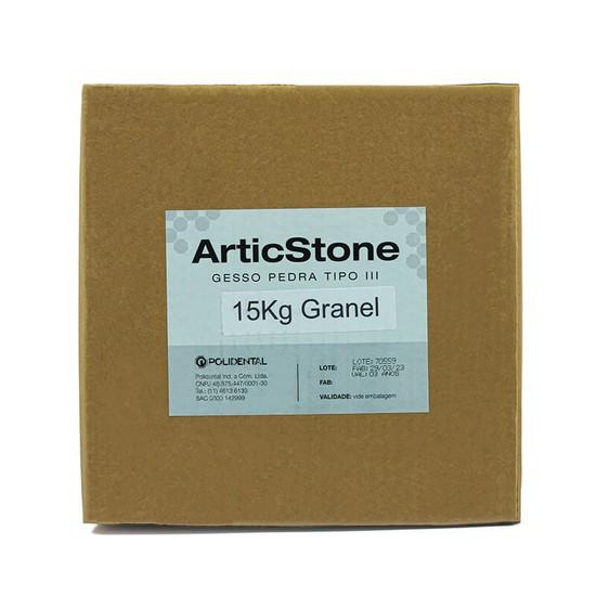 Gesso Pedra Articstone Tipo III para Articulador - Polidental
