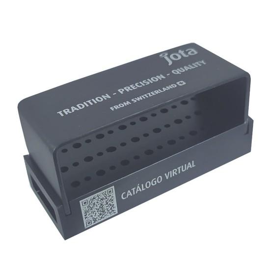 Broqueiro Alumínio Autoclavável 42 Furos FG e CA - Jota