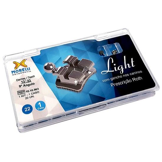 Bráquete de Aço Roth Light 9° 022 Kit - Morelli