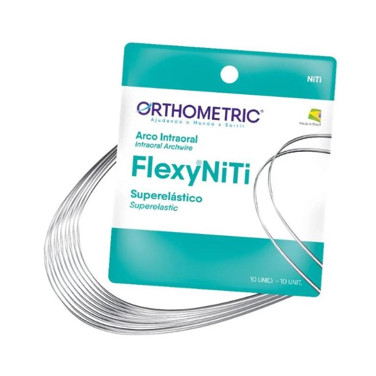 Arco Flexy NiTi Superelástico Redondo Superior 014 - Orthometric
