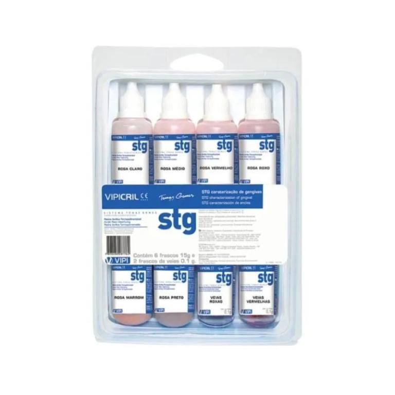 Resina Acrílica Gengiva STG Kit - VIPI