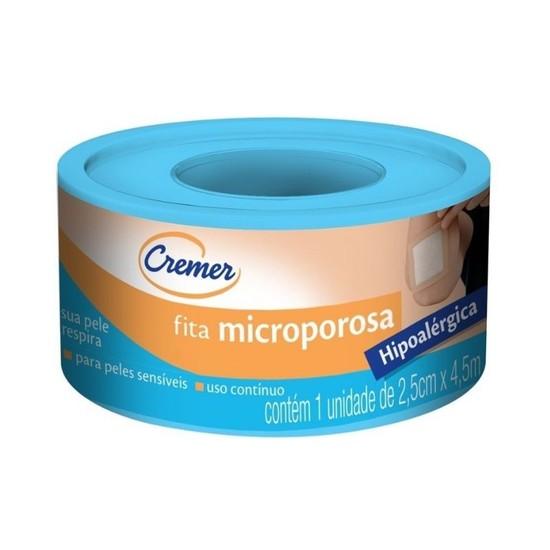 Fita Microporosa Branca 2,5cmx4,5m - Cremer