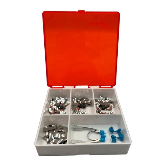 Mini Kit Matriz Seccionais Ultramatrix Clip 2.0 (25 matrizes e 1 anel) - American Burrs