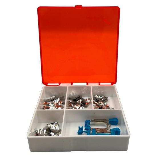 Kit Matriz Seccionais Ultramatrix Clip 2.0 (50 matrizes e 1 anel)  - American Burrs