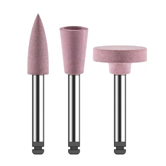 Mini Kit Polidor de Resina Ultra-Gloss CA Taça (granulometrias fina, média e grossa) Sortida - American Burrs