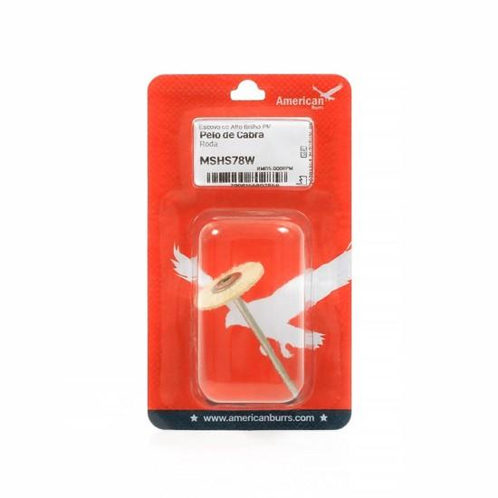 Escova de Pelo de Cabra para Polimento PM - American Burrs