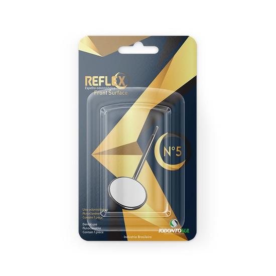 Espelho Bucal Primeiro Plano nº5 Reflex-Front Surface - Iodontosul