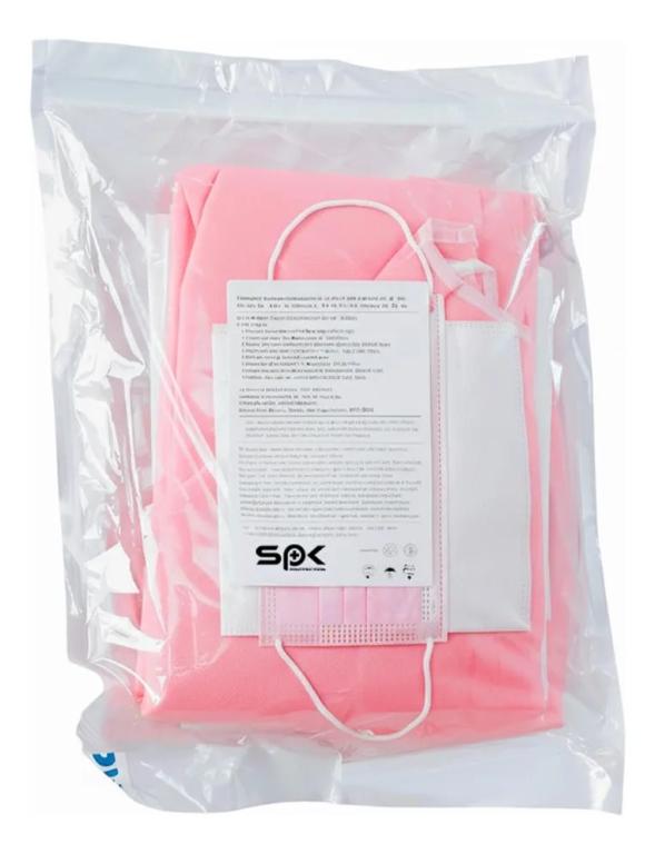 Kit Cirúrgico Estéril Implante GR30 Rosa - SP Protection