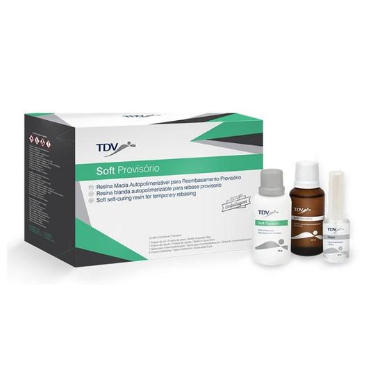 Kit Reembasador Soft Provisório Incolor - TDV