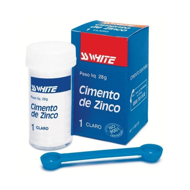 Cimento de Zinco Pó Claro - SS White