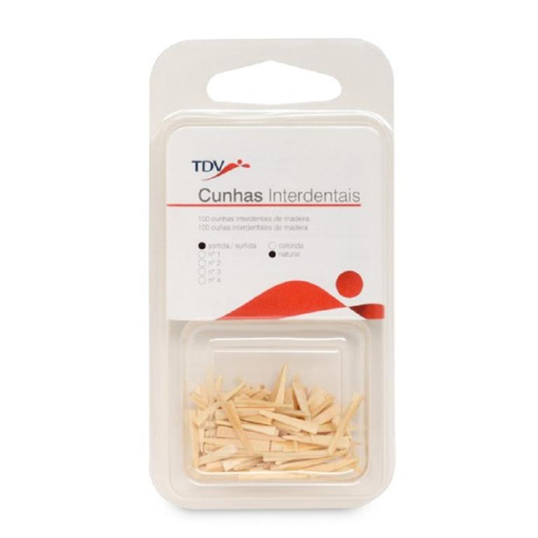 Cunha Interdental Natural de Madeira - TDV