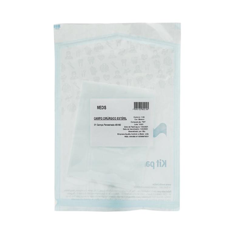 Campo Fenestrado Estéril 30GR 45X60cm - Medis