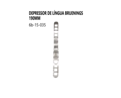 Abaixador de Língua Bruenings 19cm - 6B INVENT