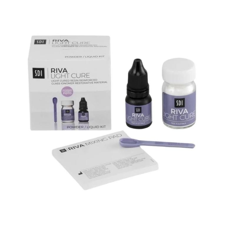 Ionômero de Vidro Restaurador Fotopolimerizável Riva Light Cure A2 - SDI