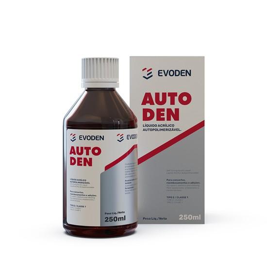 Resina Acrílica Autopolimerizável Autoden Líquido 250ml - Evoden