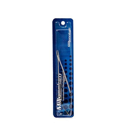 Porta Agulha Castroviejo Reto Especial Com Wídea 14cm - Millennium