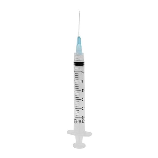 Seringa descartavel 3ml lock com agulha - SR