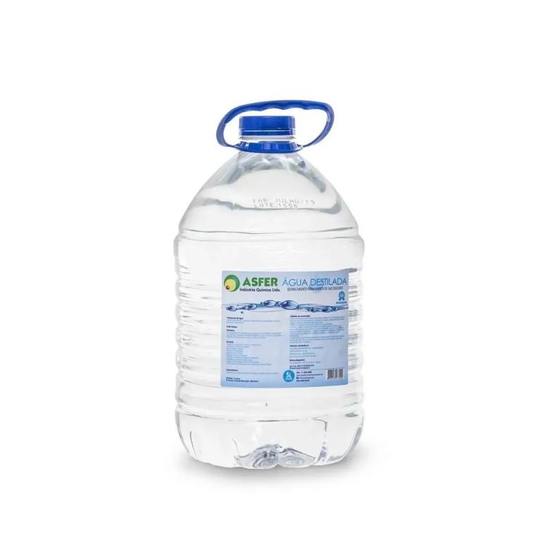 Água Destilada 5L - Asfer