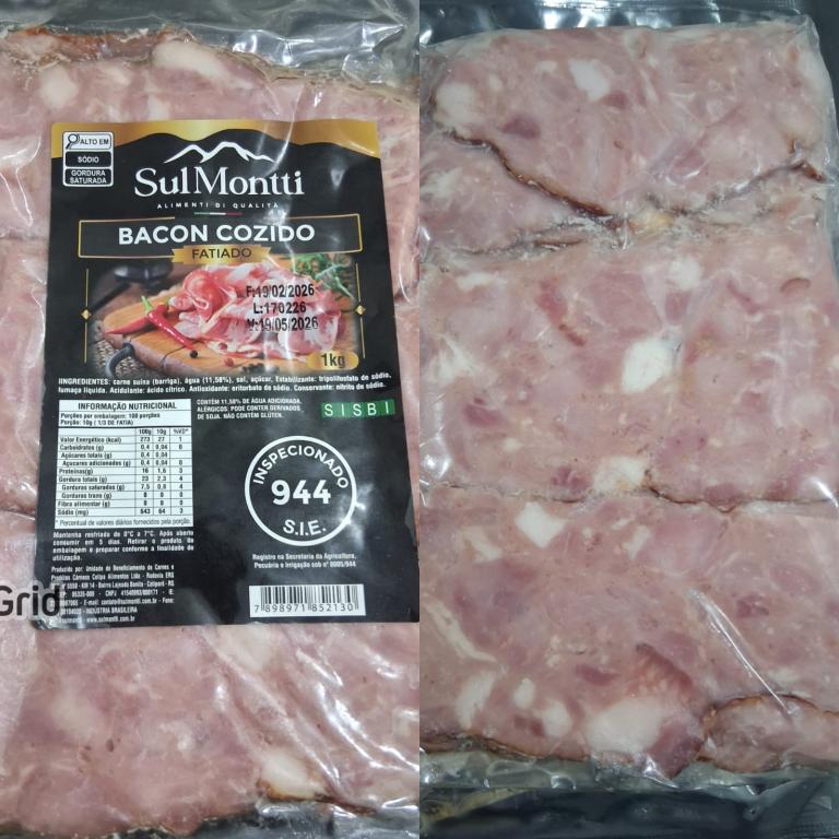 BACON PICADO 1K SUL MONTTI