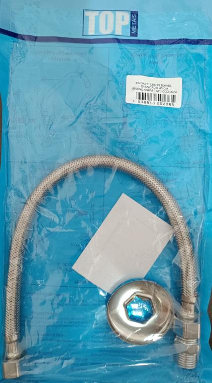 ENGATE 1200 FLEXIVEL TRANÇADO 60CM (EMBALAGEM TOP METAIS)