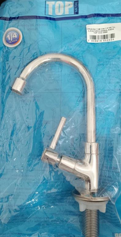 TORNEIRA 1196 C34 1/4 METAL (LAVATÓRIO) TOP METAIS