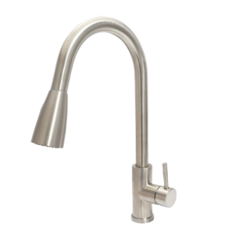 TORNEIRA 1205 MONOCOMANDO ESCOVADA AREJADOR EXTENSÍVEL