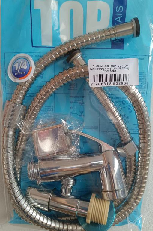 DUCHA HIGIENICA 1301 DE 1,20 MTS PINO 1/4 ( TOP METAIS)
