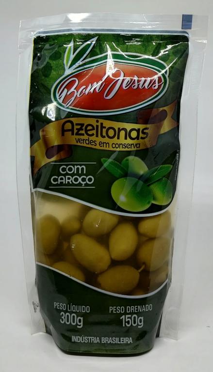 AZEITONA VERDE C/C SACHE BOM JESUS 24x150g