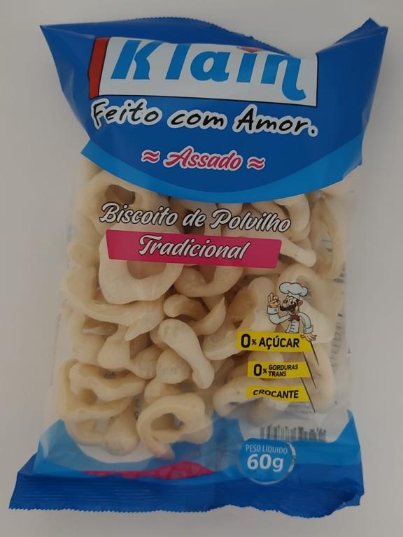BISC POLVILHO SABOR TRADICIONAL 60g Klain