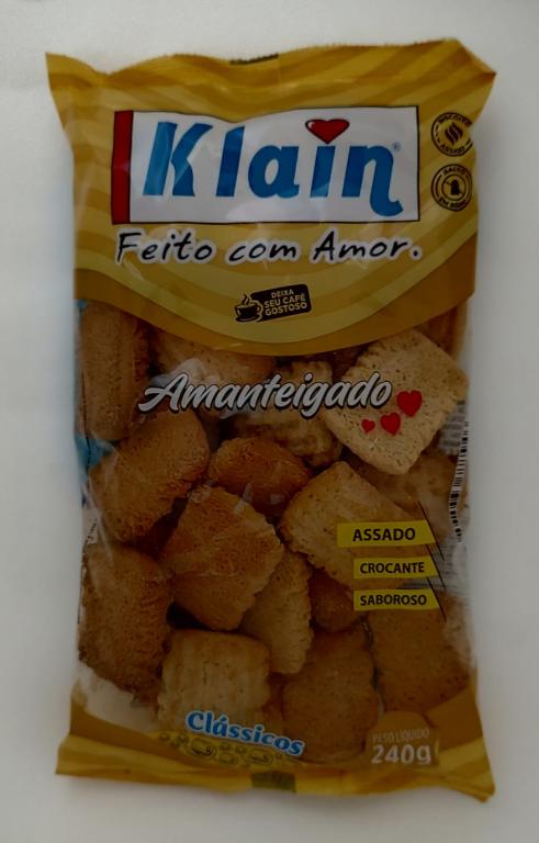 BISC AMANTEIGADO 240g KLAIN - CX 15 UN