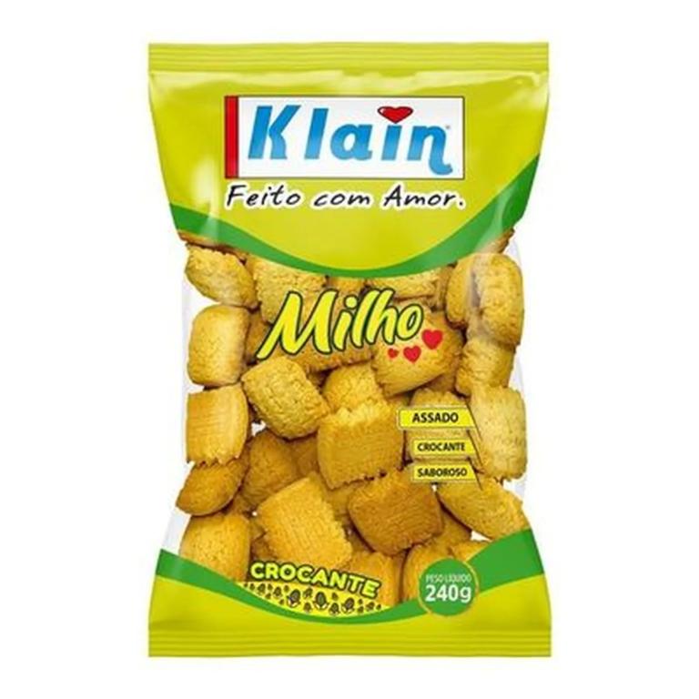 BISC MILHO KLAIN 240g KLAIN