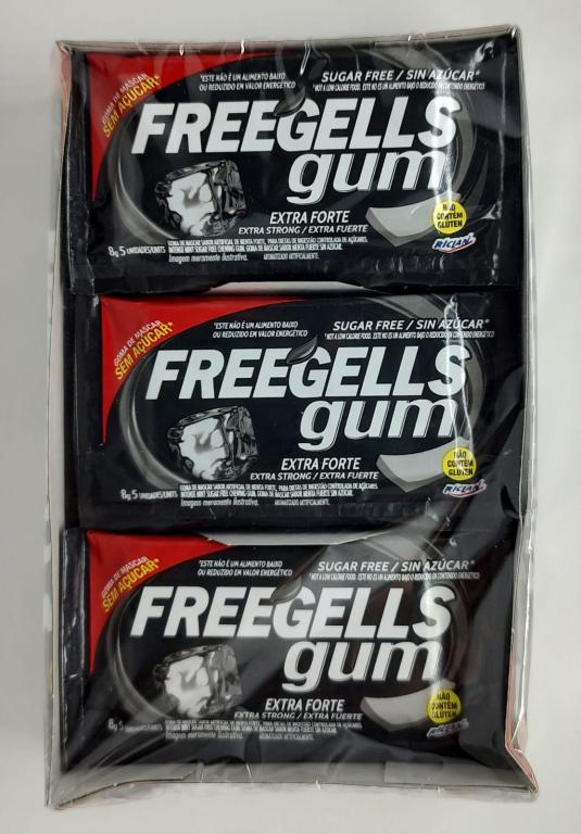 CHICLETE GUM EXTRA FORTE C/15 FREEGELLS