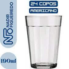 COPO AMERICANO SIMPLES 190ml CX C/24 (2010)