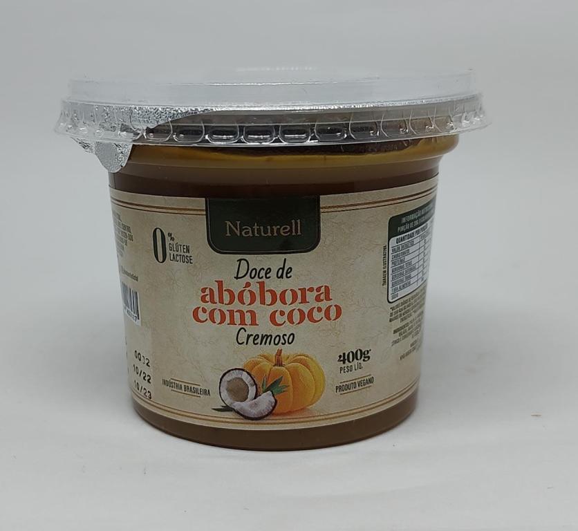 DOCE DE ABOBORA C/ COCO NATURELL