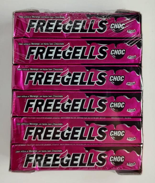 DROPS PLAY MORANGO C/CHOC C/12 FREEGELLS
