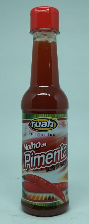 MOLHO PIMENTA 150ml RUAH