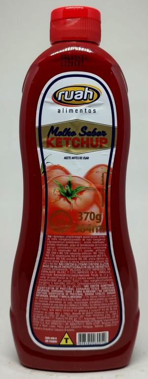 MOLHO KETCHUP 370g RUAH
