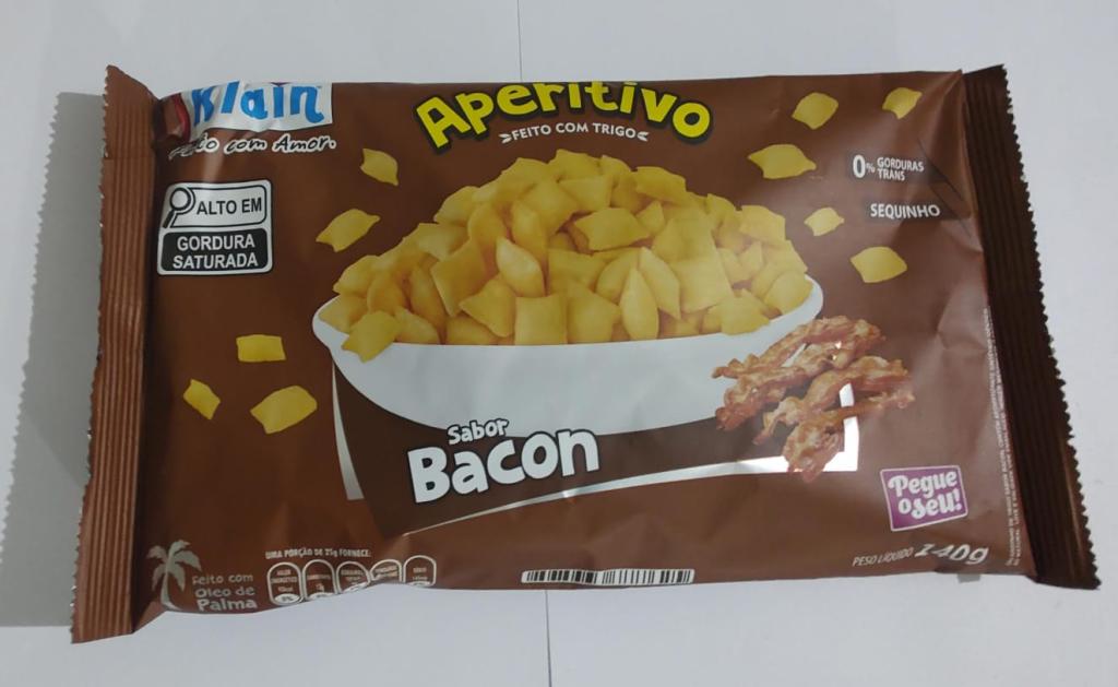 SALGADINHO APERITIVO BACON 140g KLAIN