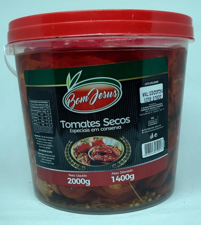TOMATE SECO 1400g BOM JESUS