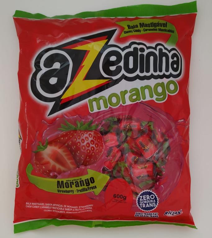 BALA MAST. AZEDINHA MORANGO FREEGELLS 500 grs
