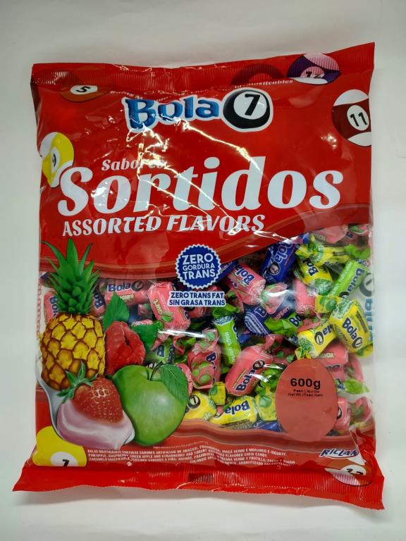 BALA MAST. BOLA 7 SORTIDA FREEGELLS 500g