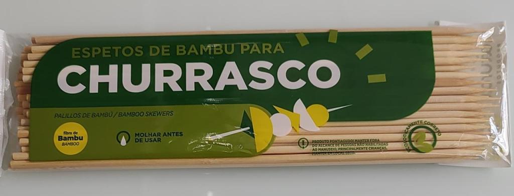 ESPETO DE BAMBU 25cm 25X50 NATURAL