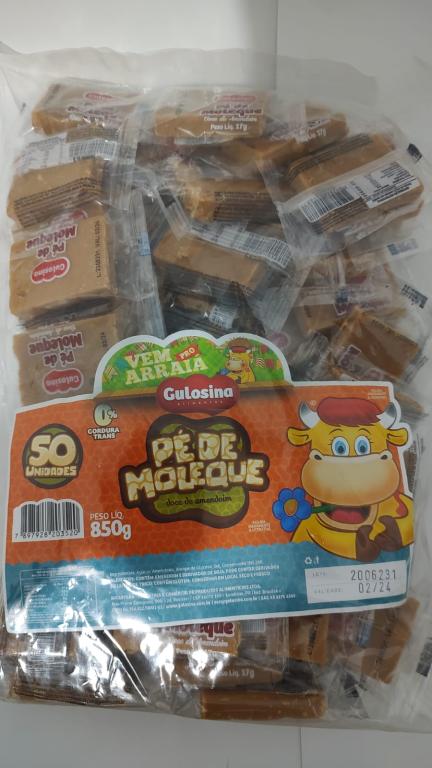 DOCE PÉ DE MOLEQUE 850g GULOSINA