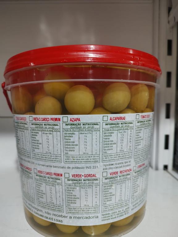 AZEITONA VERDE GORDAL BOM JESUS 2000g