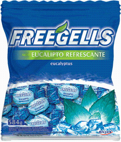 BALA EUCALIPTO FREEGELLS 475g